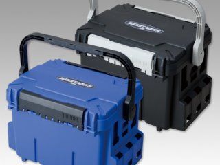 Meiho Bucket Mouth 7000 Tackle Box Blue 475x335x320mm