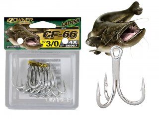 Owner Catfish CF-66 Treble Hooks 1