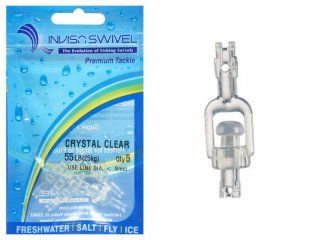 Invisa Swivel Crystal Clear 12lb
