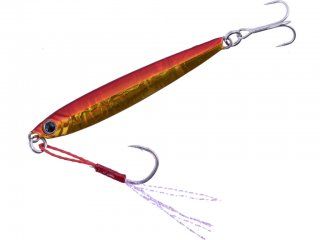 Major Craft Casting Jig Lure Jigpara Micro Slim JPMSL-7g Red Gold