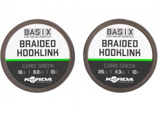 Korda Basix Braided Hooklink 10m, 18lb
