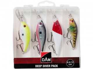 DAM Deep Diver Pack 6.5-7.5cm, 7.5-8.5g, 4pcs