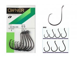 OWNER SSW Circle Hook, 9/0