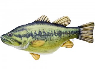 Gaby Largemouth Bass Pillow / Bass 67cm