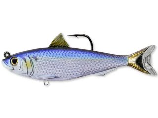 LiveTarget Blueback Herring Swimbait 140mm, 42g Blue/Black