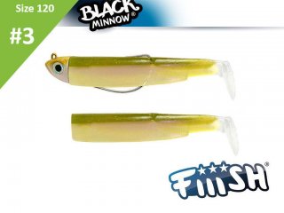 Fiiish Black Minnow 120 BM1604 Combo Shore 12g Wakasagi + Body