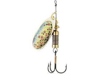 DAM Effzett Nature 3D Spinner #1 3g Brown Trout