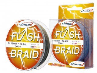 Climax Flash Braid 300m, 0.14mm