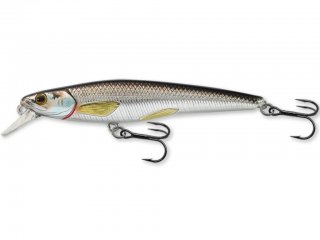 LiveTarget Rainbow Smelt Jerkbait 70S 70mm, 3.5g Silver/Black