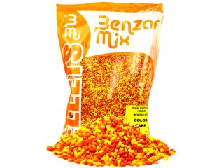 Benzar Mix Feeder Micro Pellet 800g, 1.5mm Color Carp