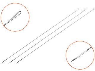 Delphin Fishy Baiting Needle 18cm, 3pcs