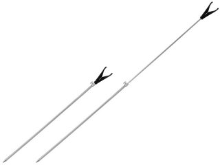 Delphin Steel Telescopic Bankstick Front 60-100cm