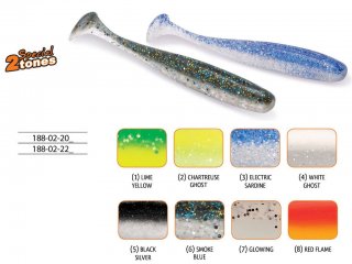 Rapture Xciter Shad 9cm Electric Sardine 7pcs