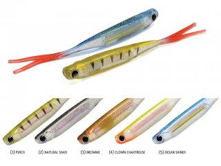 Rapture Power Minnow Fork Tail 7.5cm Ocean Shiner 6pcs