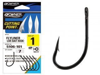 Owner Flyliner 5106, Black-Chrome, 8
